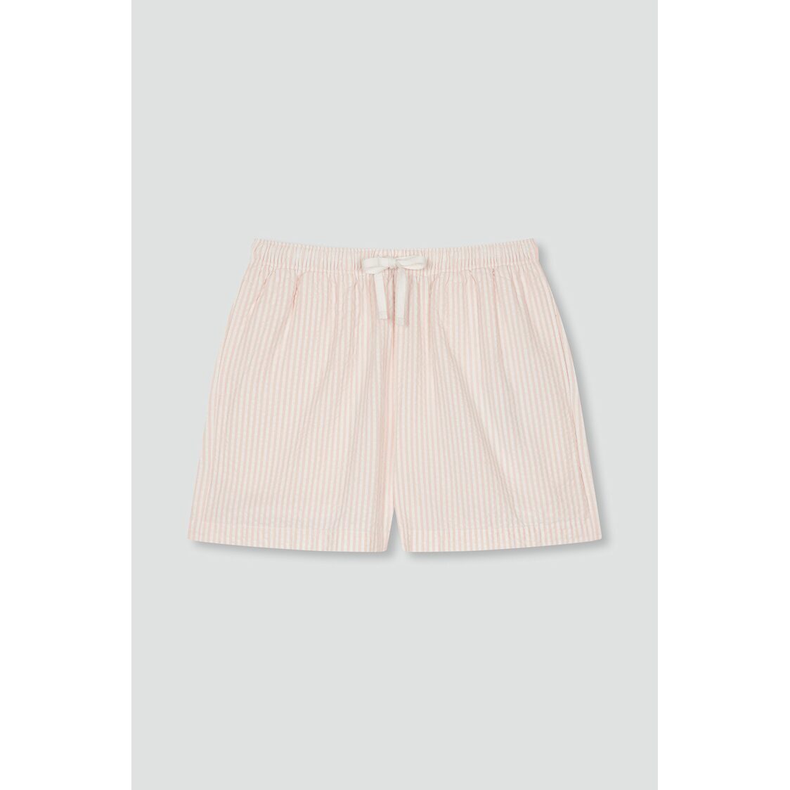 Jaju Women Cotton Seersucker Lounge Pants Dark Pink