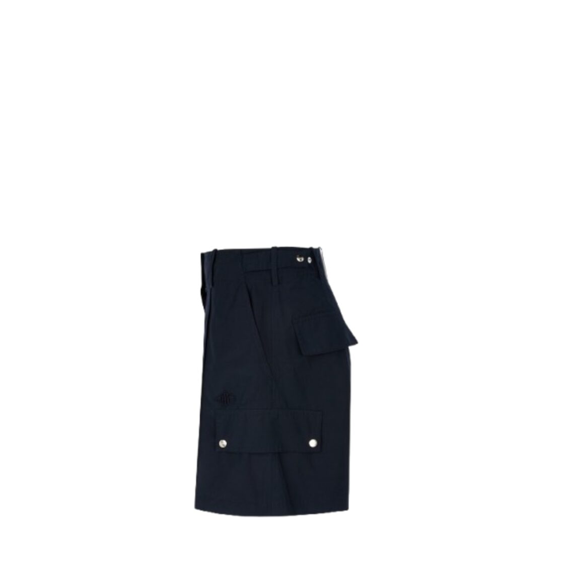 Voice Of Voices Logo Flap Detailed Shorts D/Navy