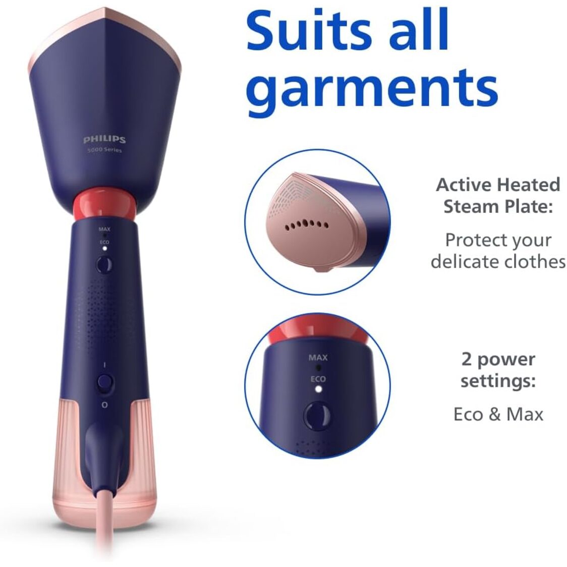 Philips 5000 Series Handheld Steamer (STH5030/20)