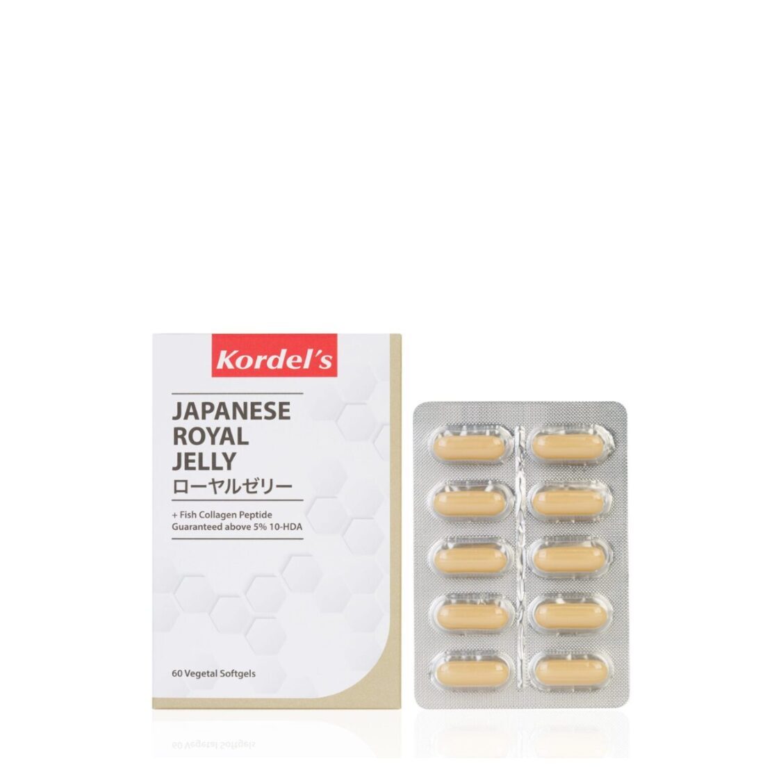 Kordel's Japanese Royal Jelly + Fish Collagen Peptide C60