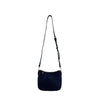Mel&Co Saffiano-Effect Curve Top Sling Bag