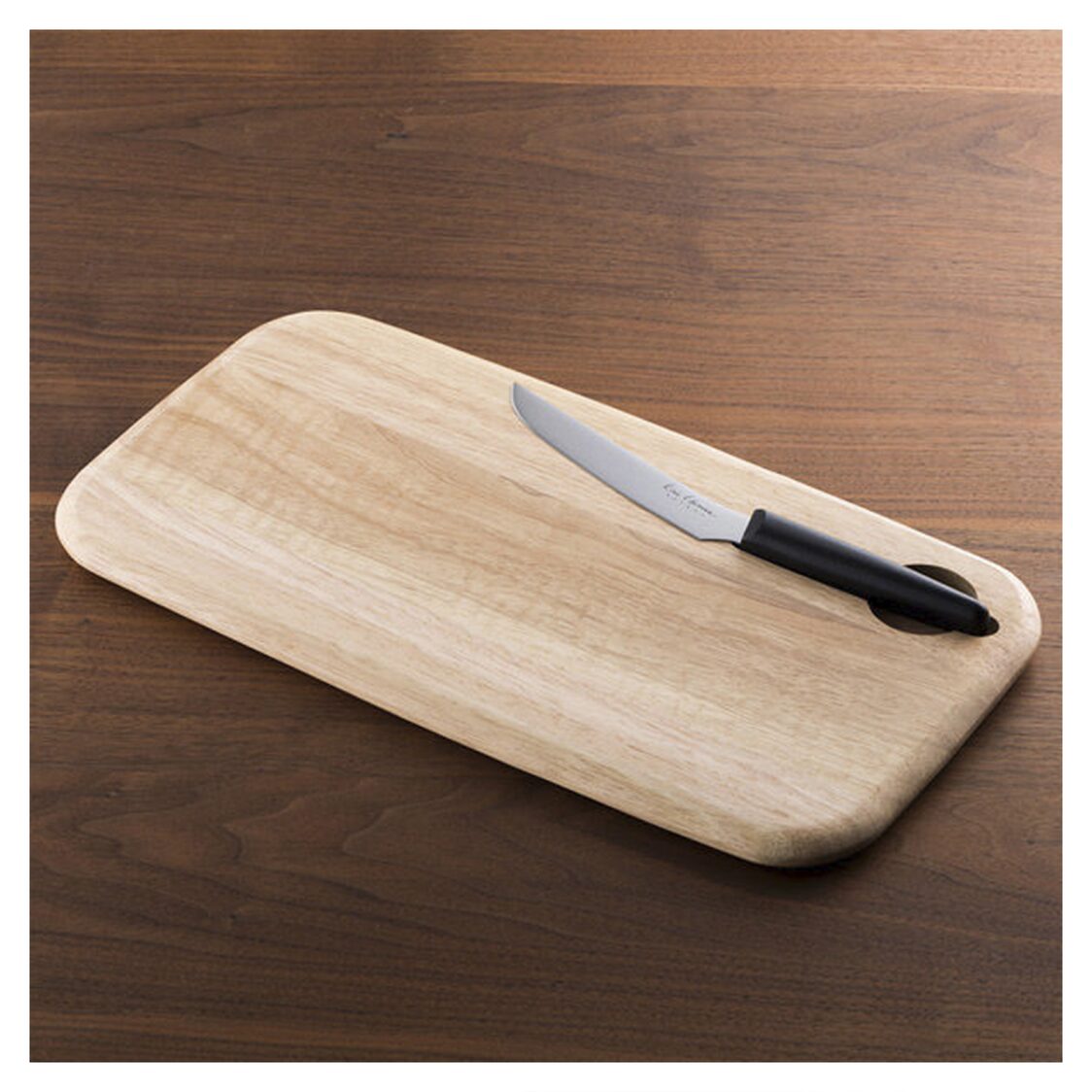 KAI Wooden Magnet Cutting Board with Table Knife (AP-5320)
