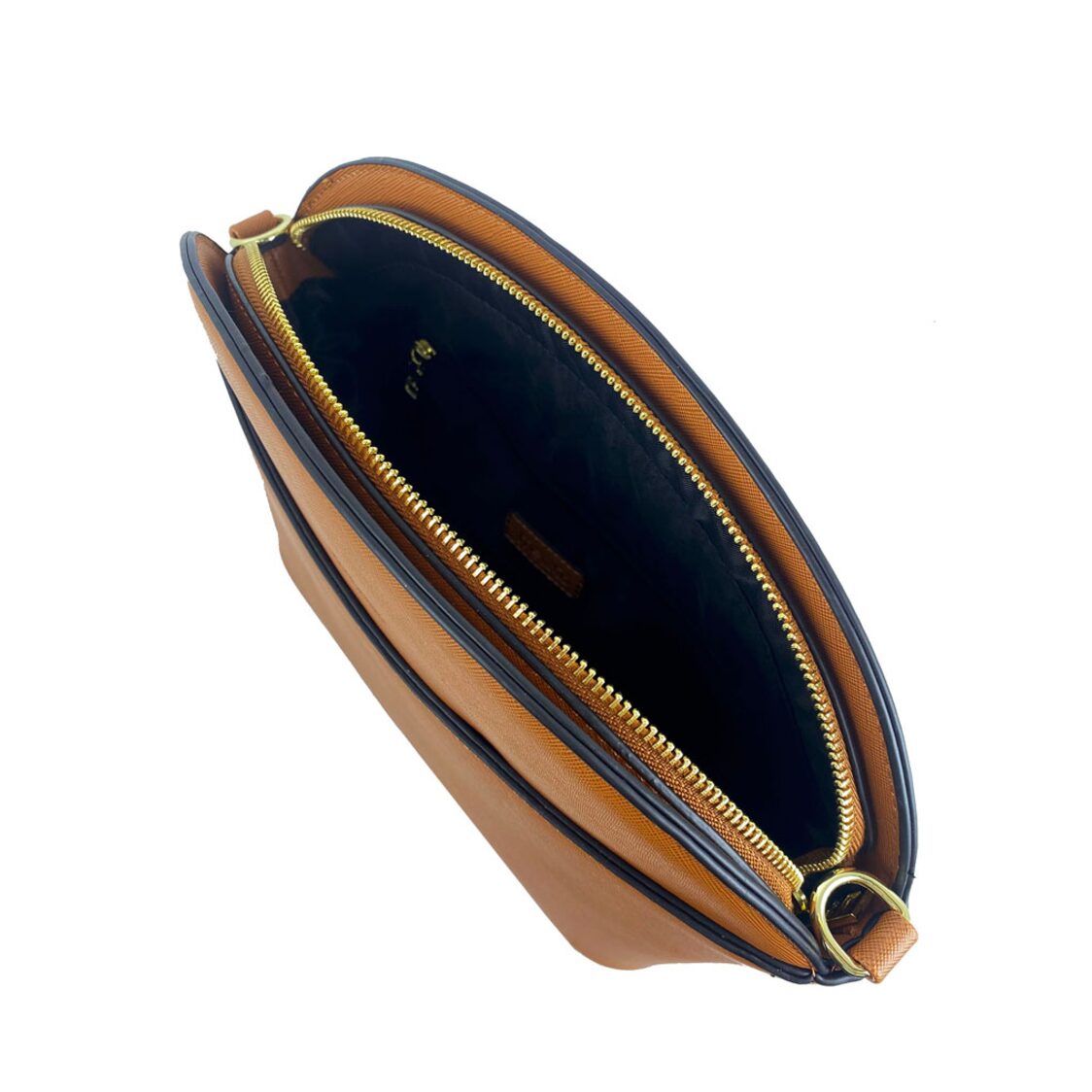 Mel&Co Saffiano-Effect Dome Sling Bag