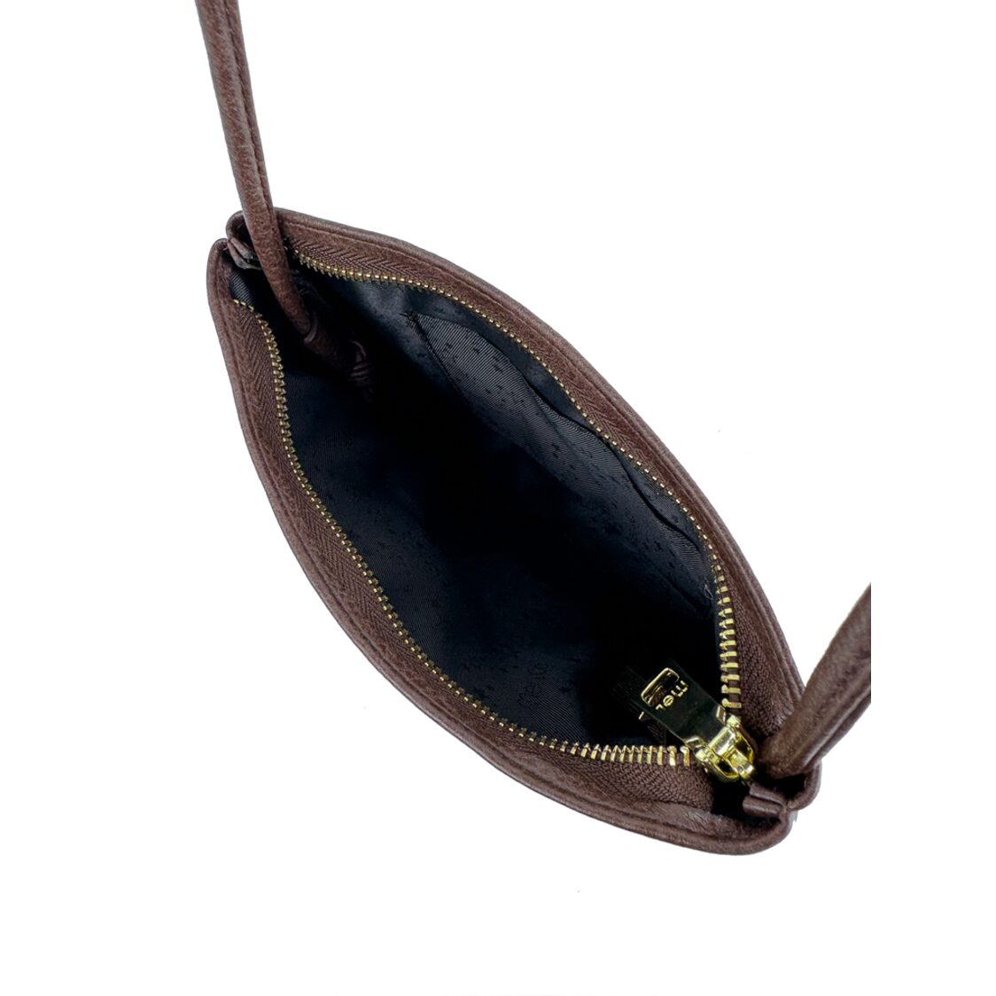 Mel&Co Faux Leather Flat Sling Bag