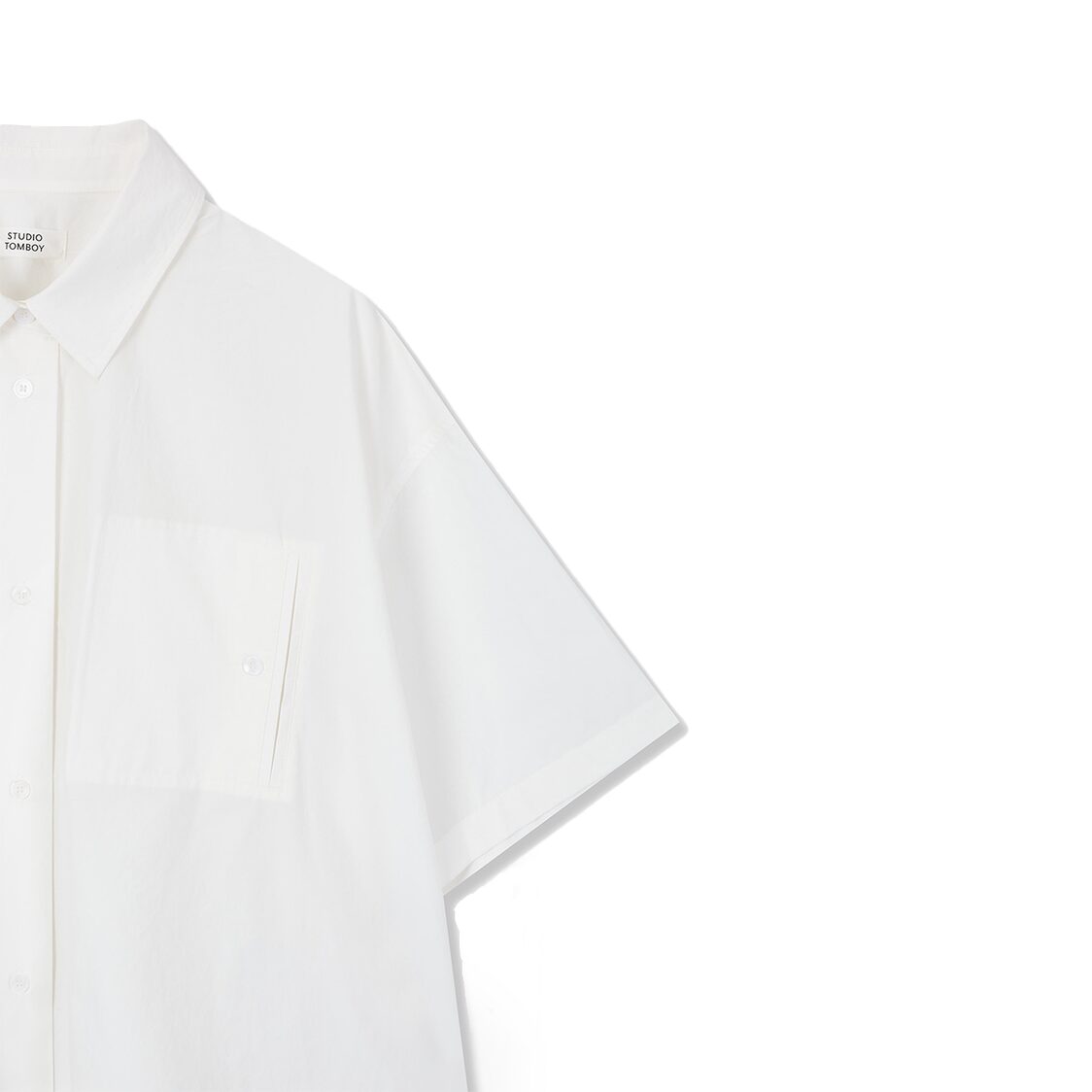 Studio Tomboy Hem String Uncut Shirt