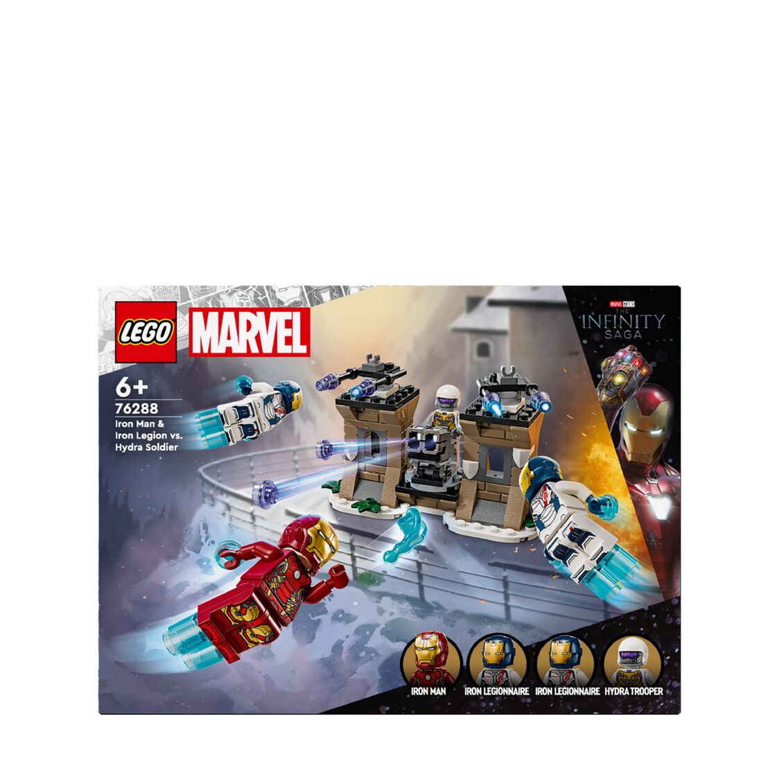 Lego Iron Man & Iron Legion vs. Hydra Soldier 76288
