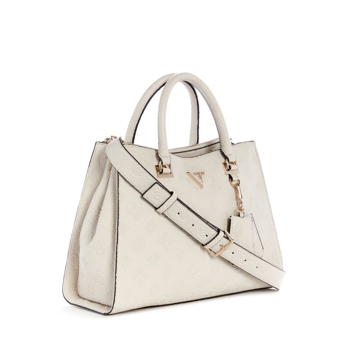 Guess Cresidia II Society Satchel - Bone Logo
