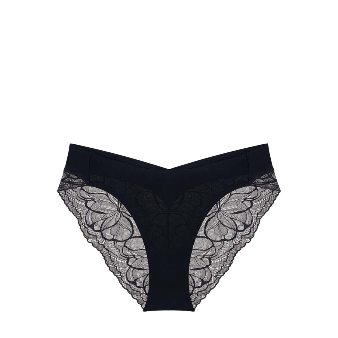 Triumph Body Make Up Illusion Lace High Leg Brief Black