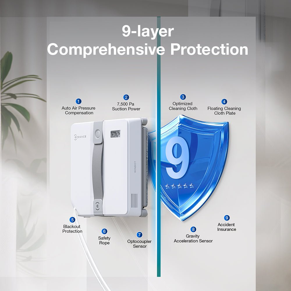 Ecovacs Winbot Mini Window Robot - Metro Singapore Departmental Store - Celebrating 69 Years in SG