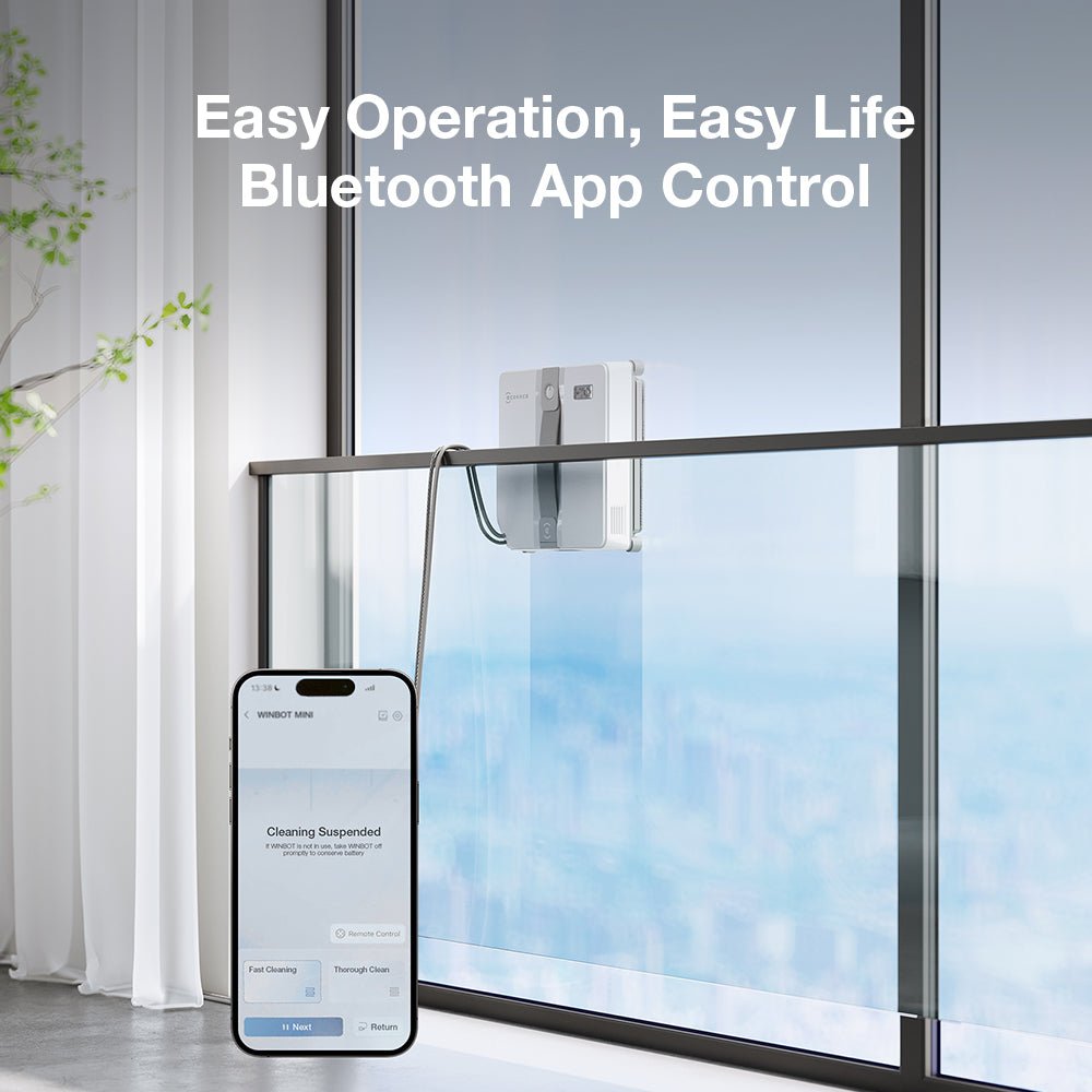 Ecovacs Winbot Mini Window Robot - Metro Singapore Departmental Store - Celebrating 69 Years in SG