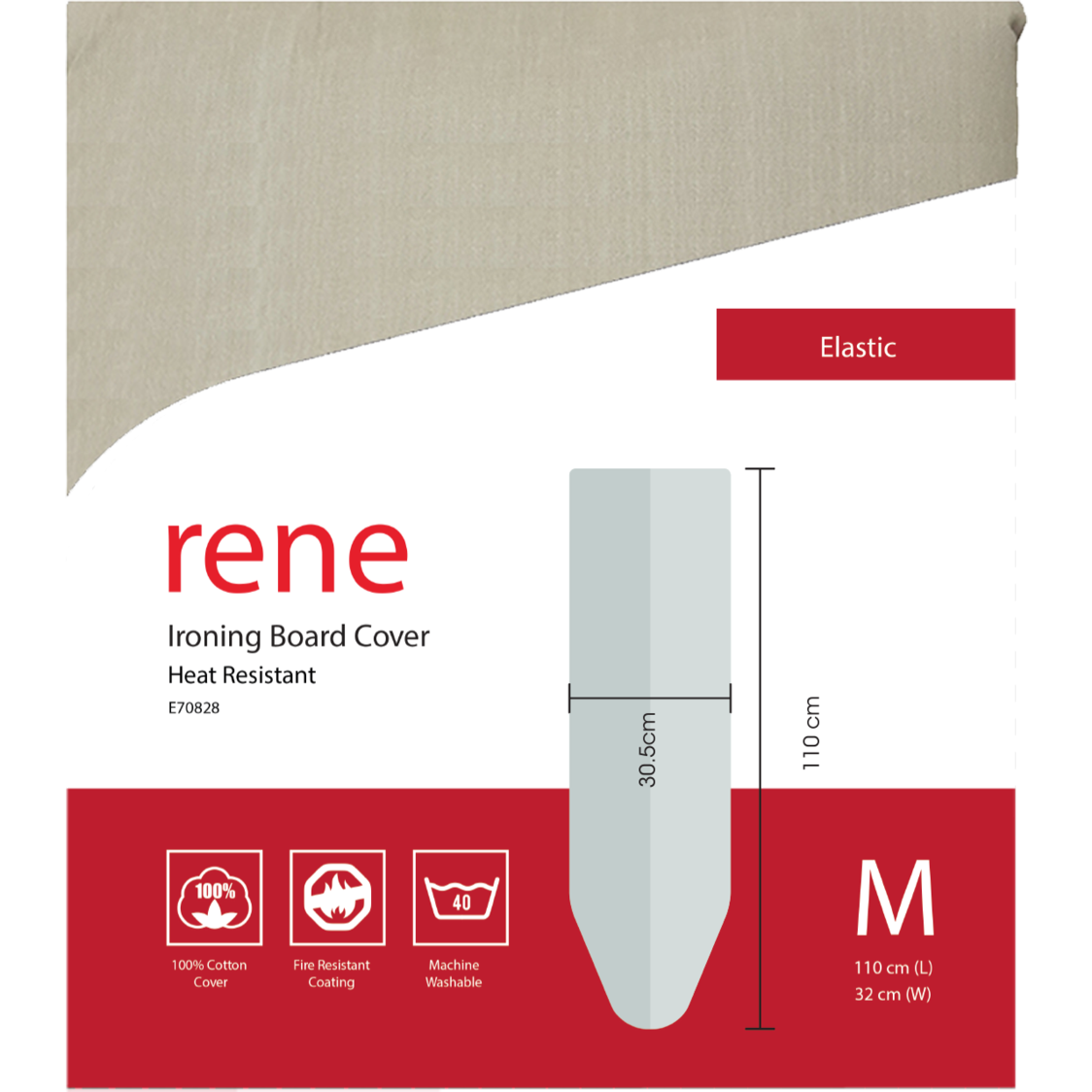 Rene Heat Resistant Baord Cover Classic