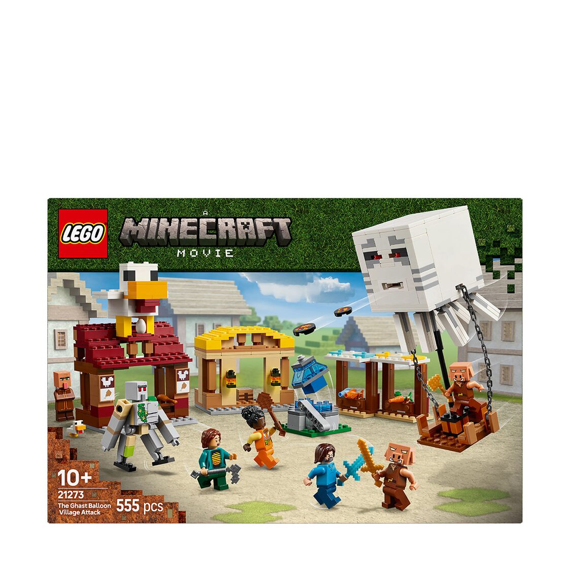 Lego The Ghast Balloon Village Attack 21273