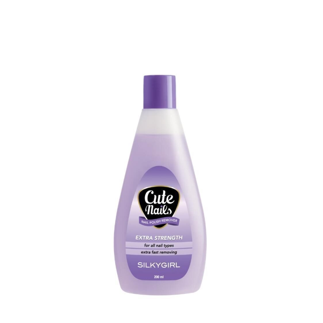 Silkygirl Cute Nails Remover Extra Strength 200ml