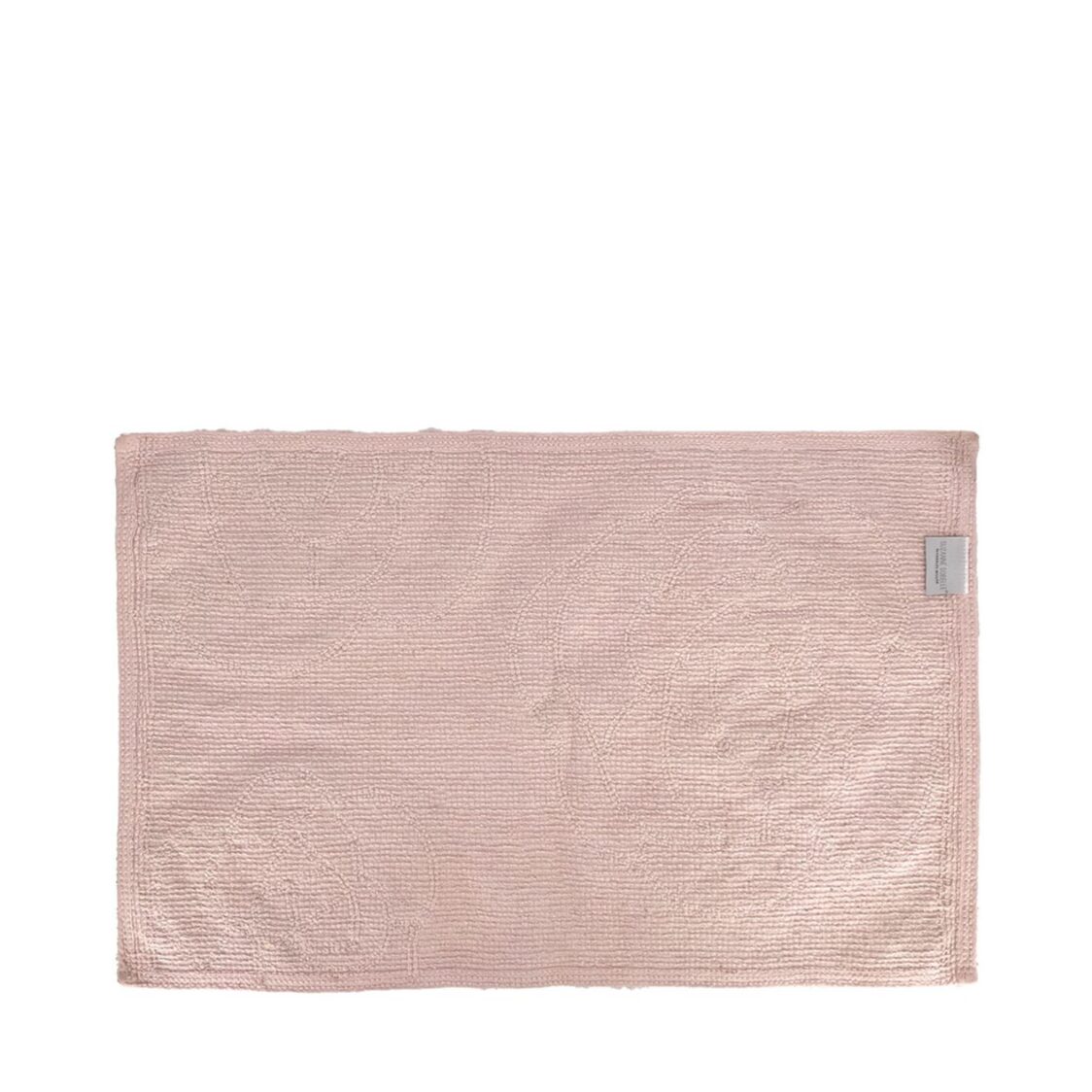 Suzanne Sobelle Bloomsbury Peony 100% Super Soft Cotton Tufted Mat - Sweet Blush