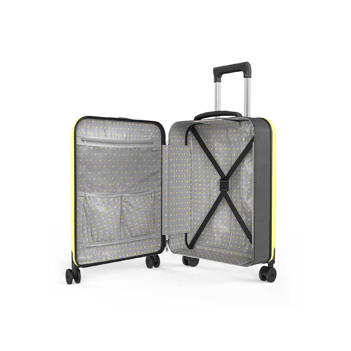 Rollink VEGA 360 Flex 4Wheel Spinner Luggage - Yellow Iris