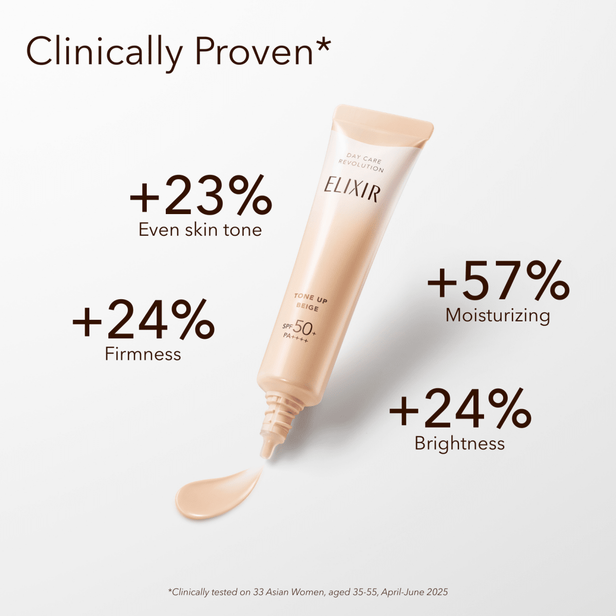 EIixir Day Care Revolution Tone - Up Beige 35ml - Metro Singapore Departmental Store - Celebrating 69 Years in SG