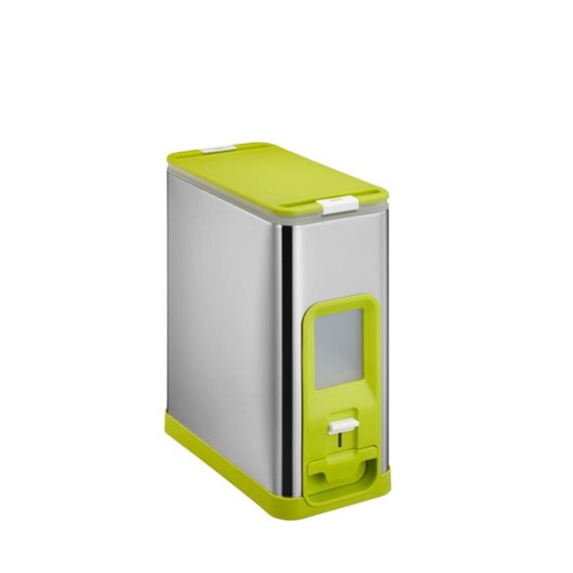 Eko Milano Large Stainless Steel Food Grade Rice Dispenser 10kg - Metro Singapore Departmental Store - Celebrating 69 Years in SG