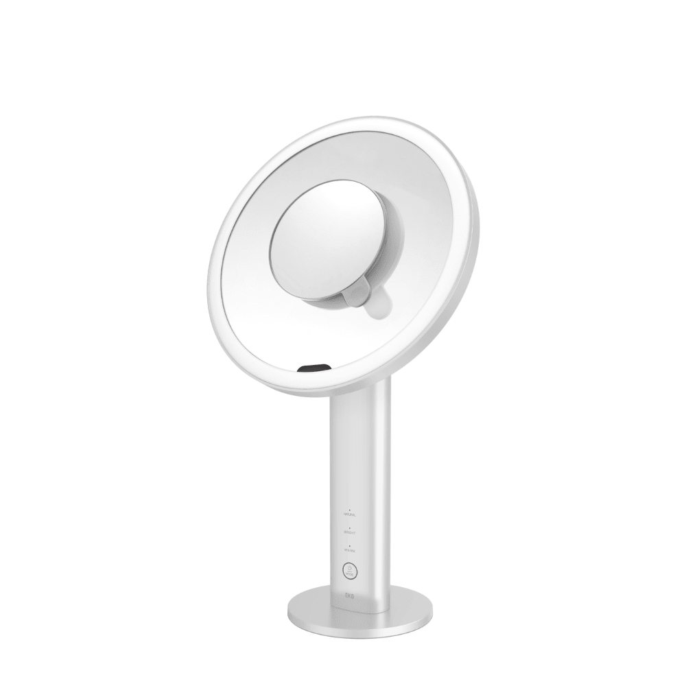 Eko Sensor Mirror In White (EK5288WH - 5X) - Metro Singapore Departmental Store - Celebrating 69 Years in SG