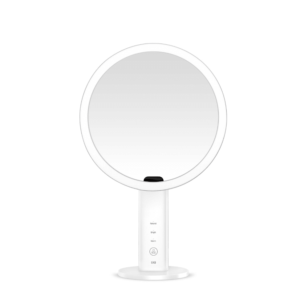 Eko Sensor Mirror In White (EK5288WH - 5X) - Metro Singapore Departmental Store - Celebrating 69 Years in SG