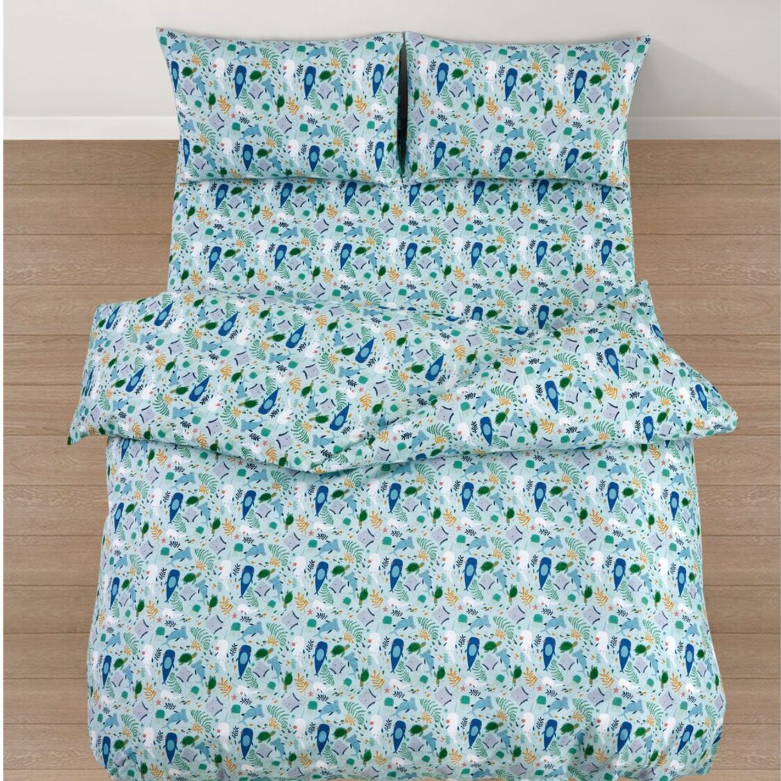 Ekohome Domus Printed 936 Fitted Sheet - Metro Singapore Departmental Store - Celebrating 69 Years in SG