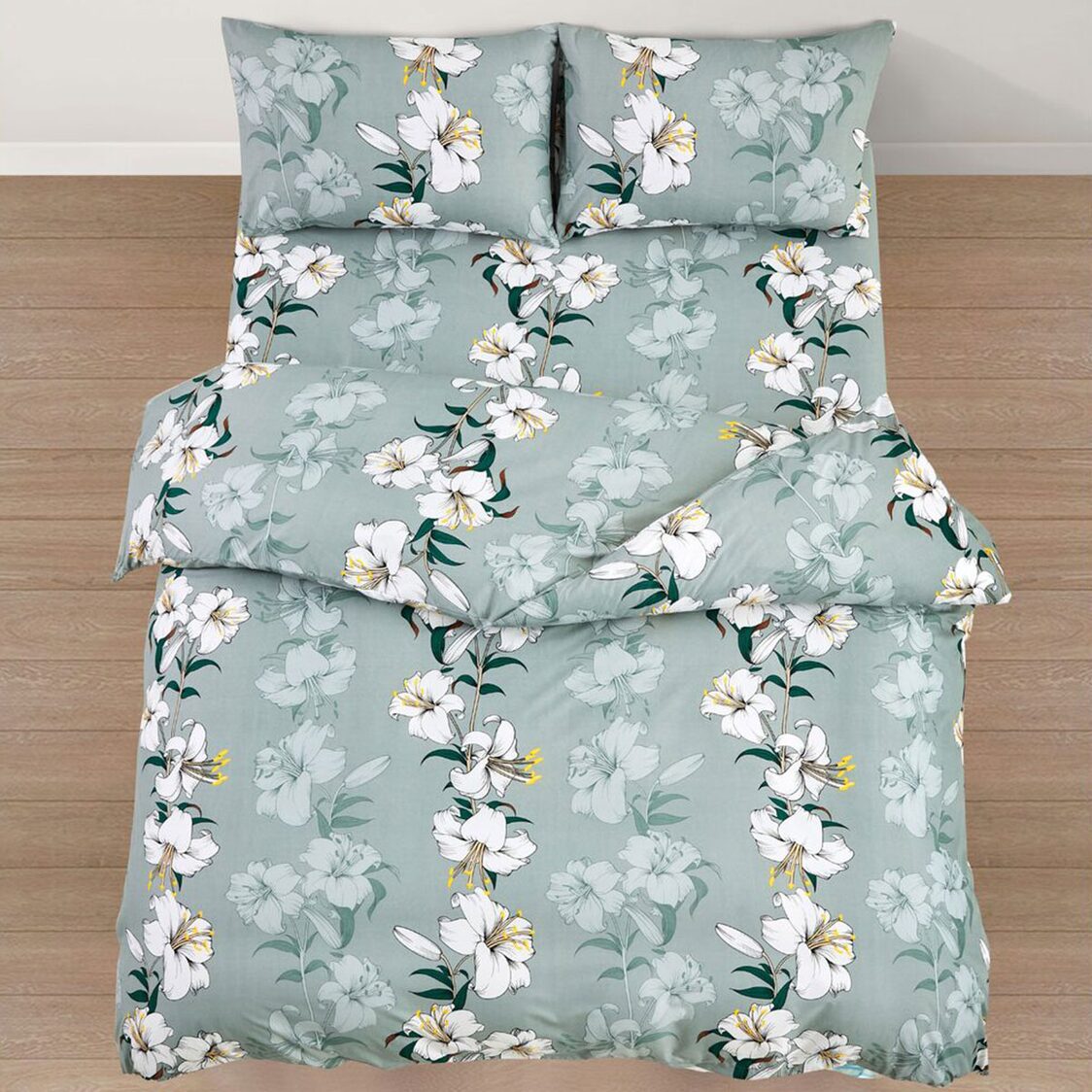 Ekohome Domus Printed 940 Fitted Sheet - Metro Singapore Departmental Store - Celebrating 69 Years in SG