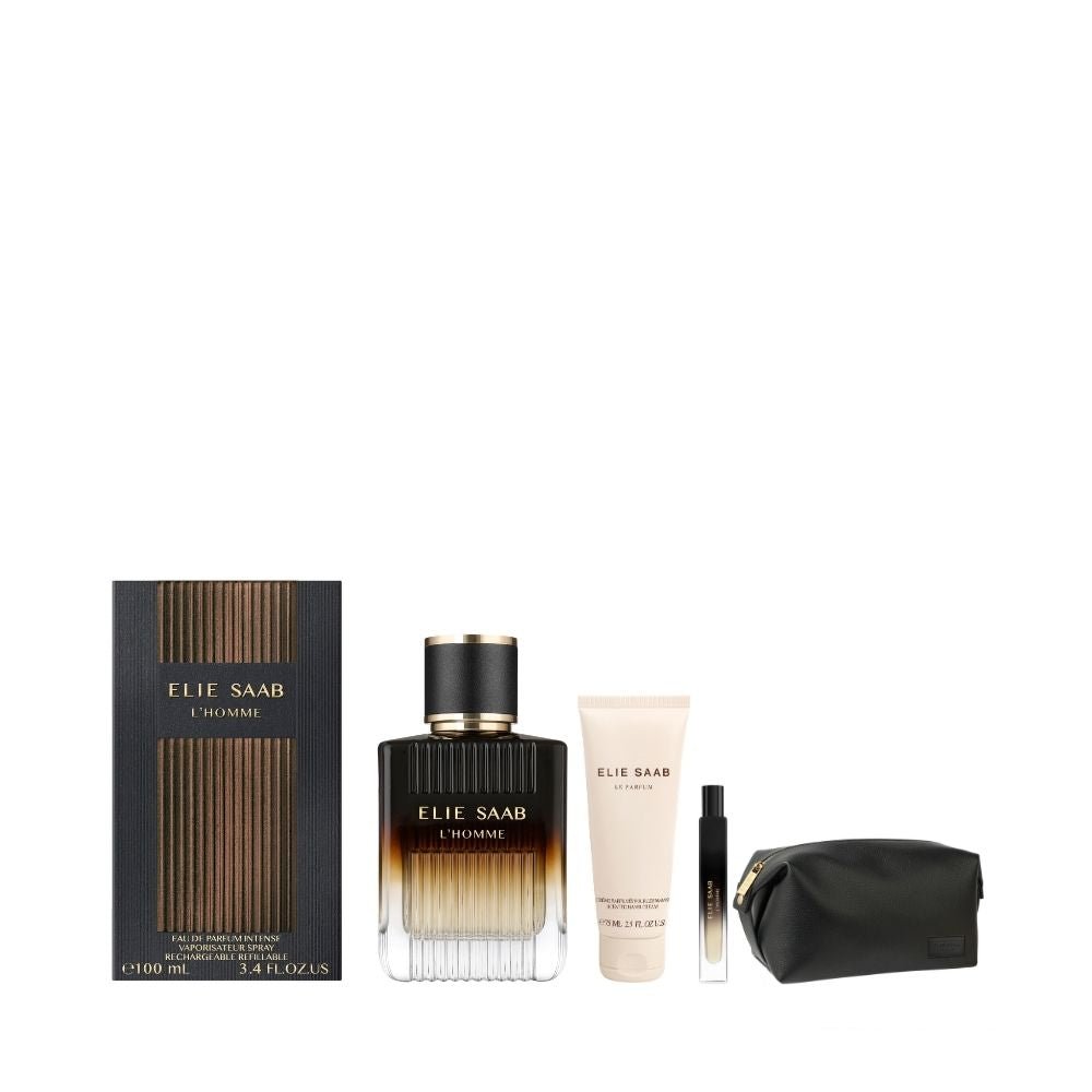 Elie Saab L'Homme EDP Intense 100ml Set (Worth $357) - Metro Singapore Departmental Store - Celebrating 69 Years in SG