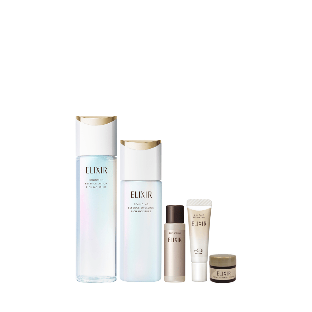 ELIXIR Bouncing Essence Lotion & Emulsion Set (Worth $161) - Metro Singapore Departmental Store - Celebrating 69 Years in SG
