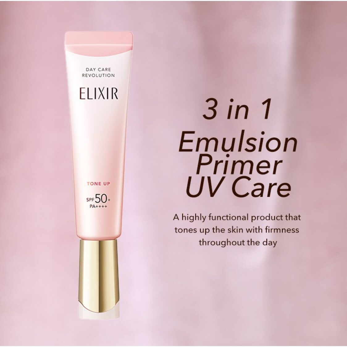 Elixir Day Care Revolution Tone Up Protector 35ml SPF50+ PA++++ - Metro Singapore Departmental Store - Celebrating 69 Years in SG