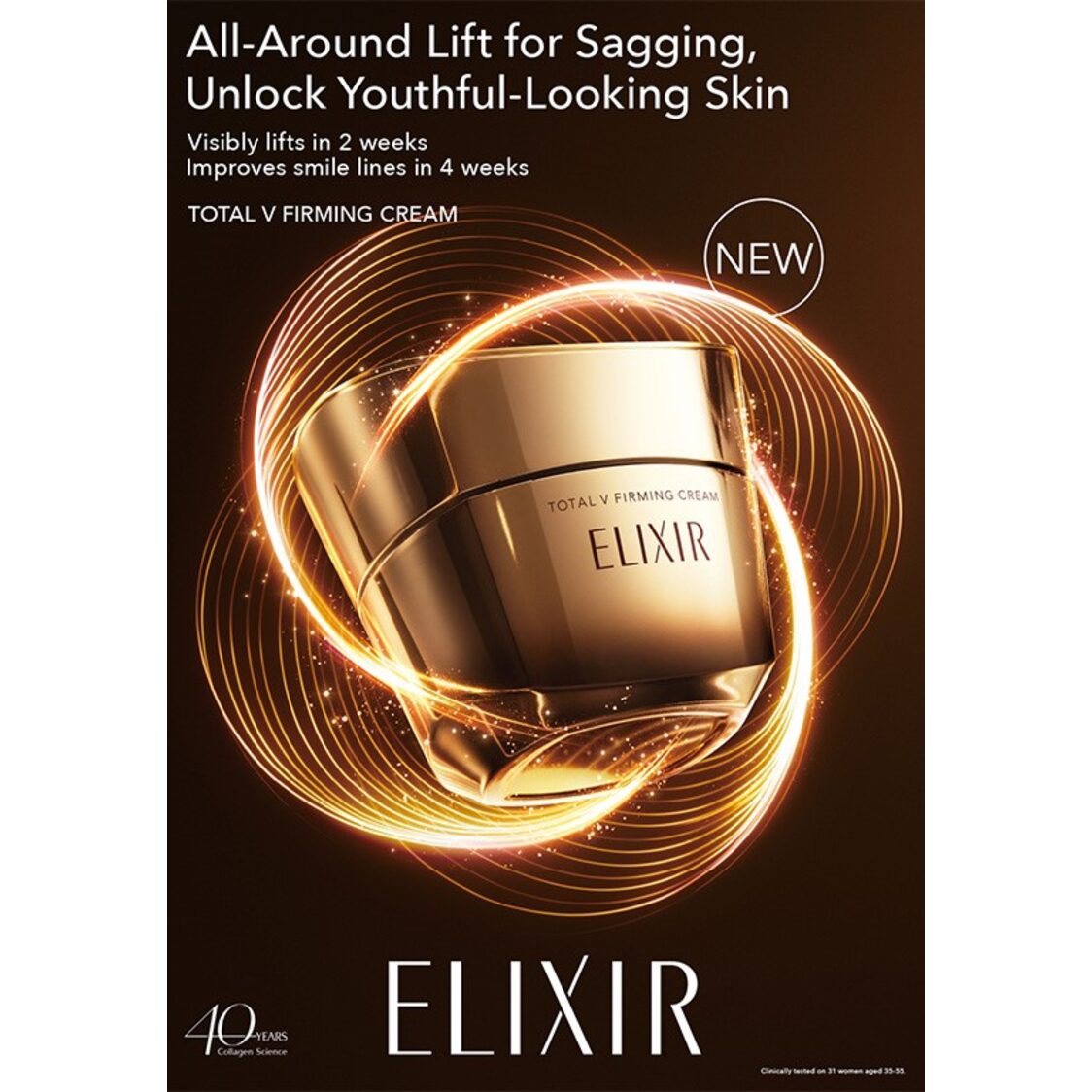 Elixir Total V Firming Cream 50g - Metro Singapore Departmental Store - Celebrating 69 Years in SG