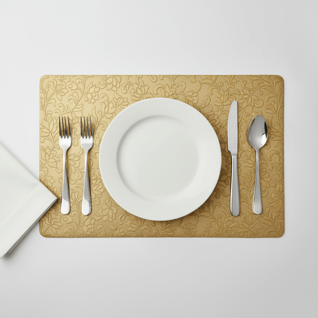 EMBER Placemat | Embossed PU - 30 x 45 cm - Metro Singapore Departmental Store - Celebrating 69 Years in SG
