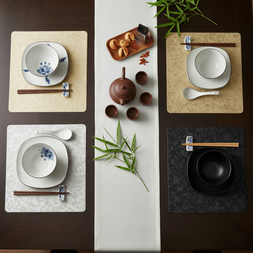 EMBER Placemat | Embossed PU - 30 x 45 cm - Metro Singapore Departmental Store - Celebrating 69 Years in SG