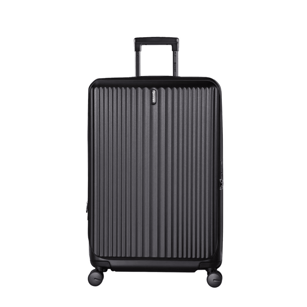 Eminent Alfred KK50 - 1 Flat - Top Opening Expandable Trolley Case - Black - Metro Singapore Departmental Store - Celebrating 69 Years in SG