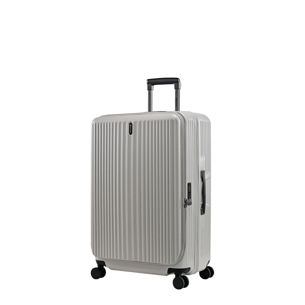 Eminent Alfred KK50 - 1 Flat - Top Opening Expandable Trolley Case - Dove Grey - Metro Singapore Departmental Store - Celebrating 69 Years in SG