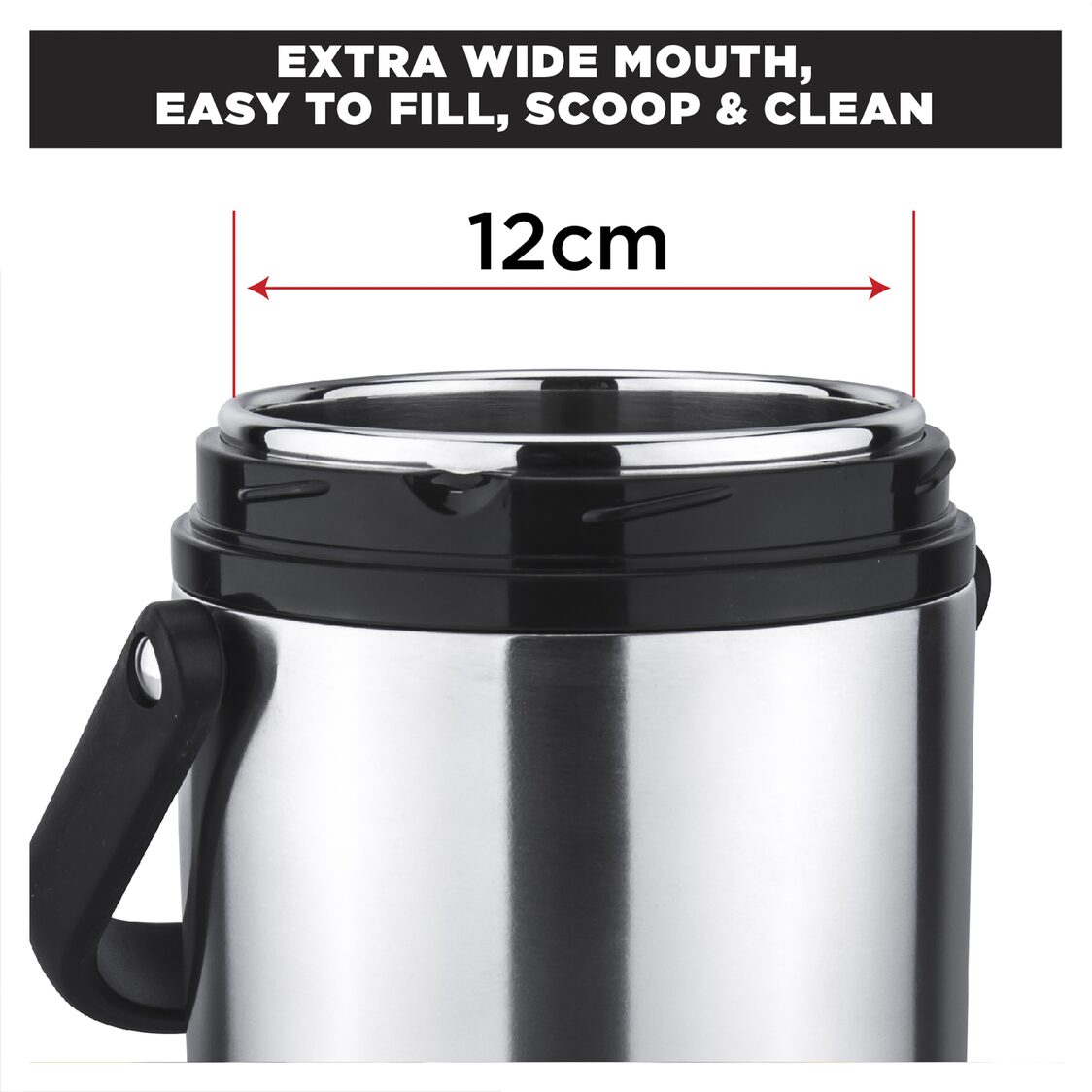 Endo 1.5L Double Stainless Steel Thermal Food Jar (CX - 4006) - Metro Singapore Departmental Store - Celebrating 69 Years in SG