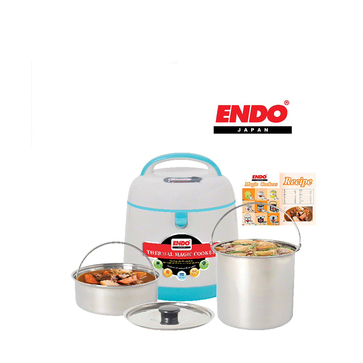 Endo 1.5l Thermal Magic Cooker - Metro Singapore Departmental Store - Celebrating 69 Years in SG