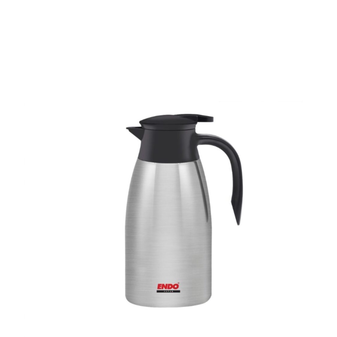 Endo 2L Double Stainless Steel Thermal Handy Jug - Stainless (CX - 2020) - Metro Singapore Departmental Store - Celebrating 69 Years in SG