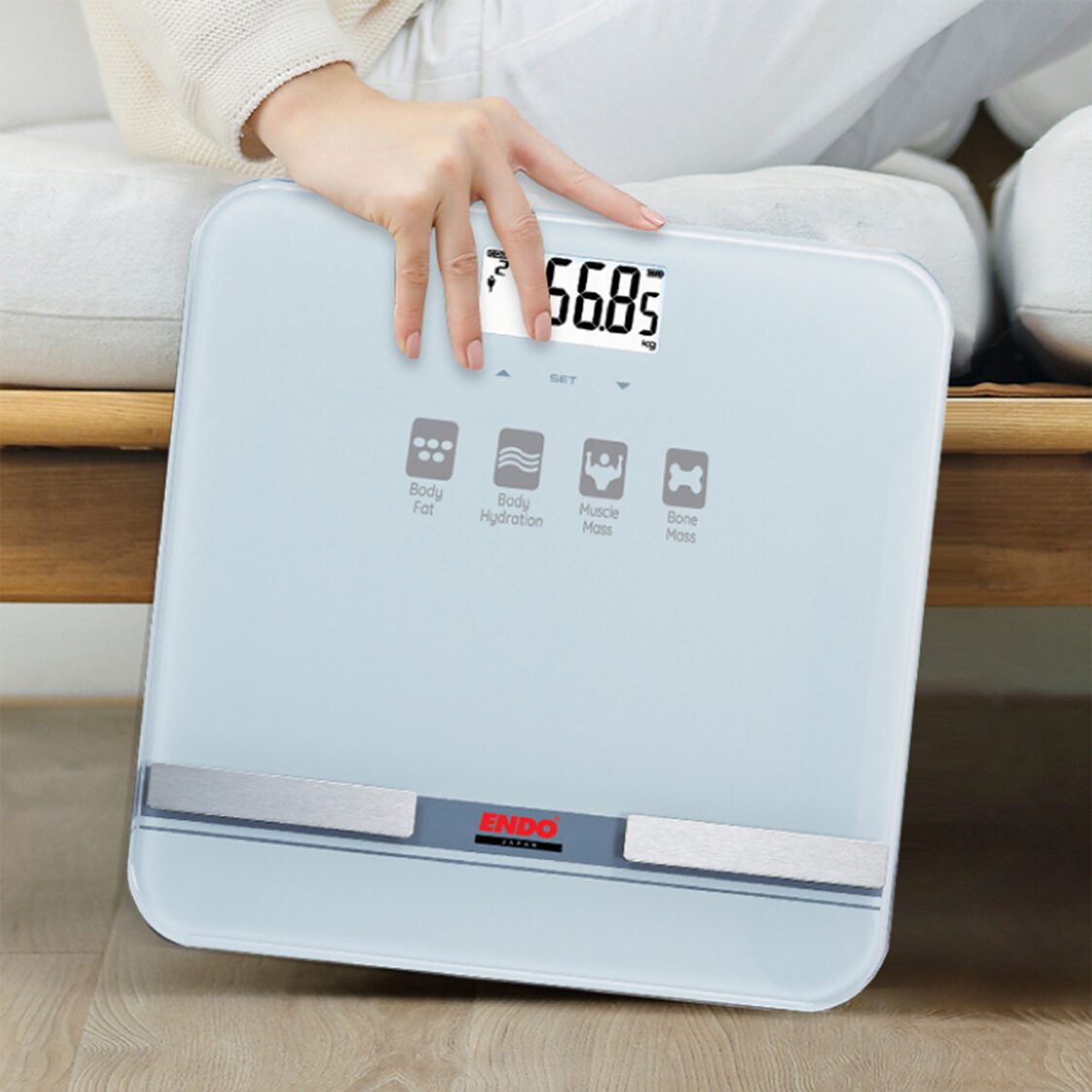 Endo Digital High Precision Body Fat Analysis Scale (E - DBAS853) - Metro Singapore Departmental Store - Celebrating 69 Years in SG