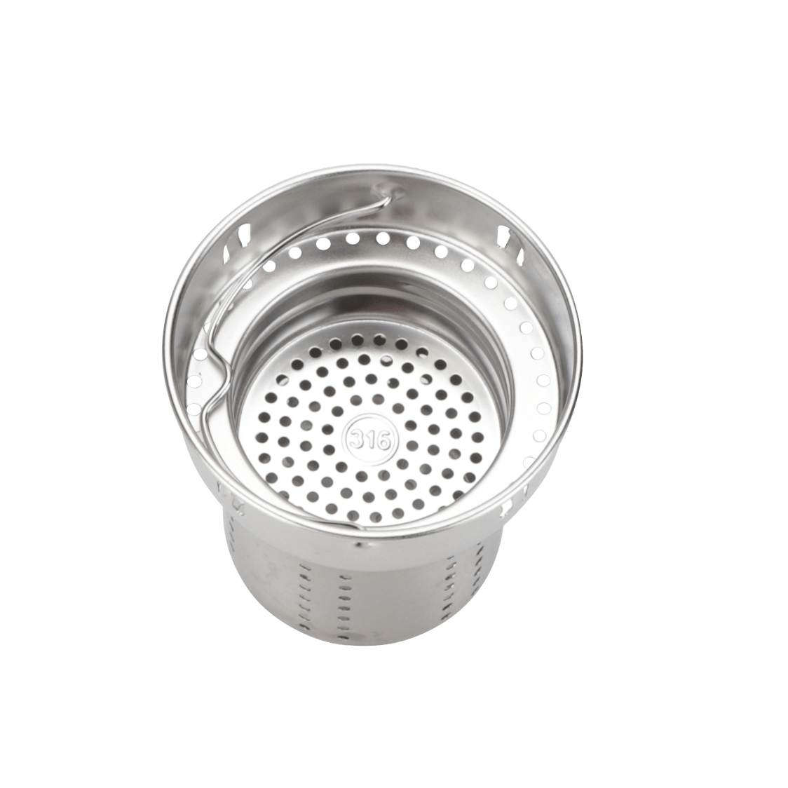 Endo Double Stainless - Steel Thermal Desk Mug 500ml With Tea Strainer (CX - 3016) - Metro Singapore Departmental Store - Celebrating 69 Years in SG
