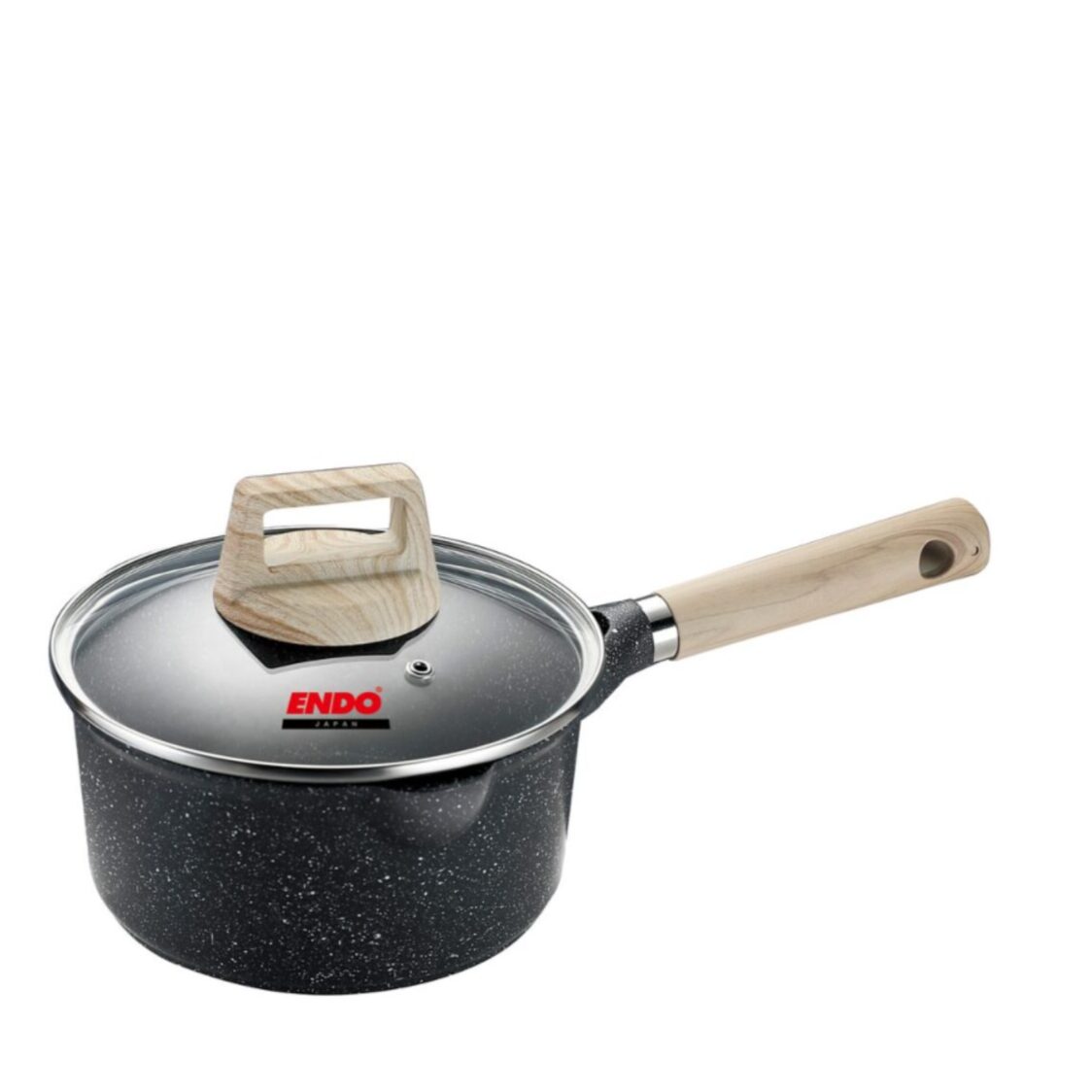 Endo Ganseki 18cm I.H. Saucepan (E - GSK - 18SP) - Metro Singapore Departmental Store - Celebrating 69 Years in SG