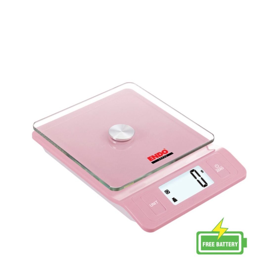 Endo High Precision Digital Kitchen Scale - Pink (E - DKS5460 PINK) - Metro Singapore Departmental Store - Celebrating 69 Years in SG