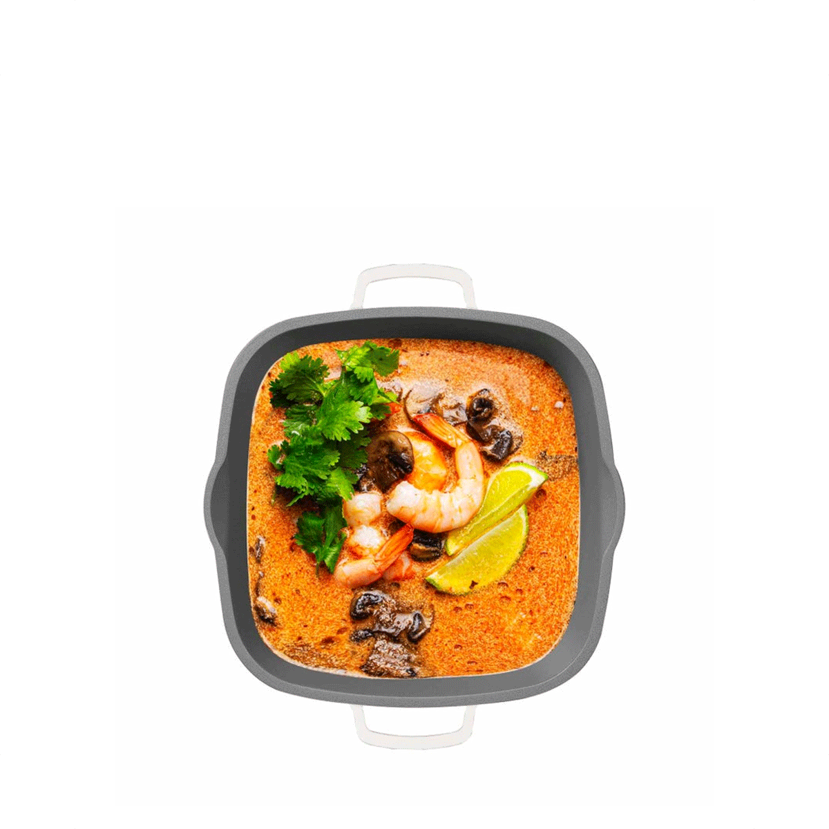 Endo Scube 24cm I.h. Stock Pot + Steamer - Induction Friendly - Metro Singapore Departmental Store - Celebrating 69 Years in SG