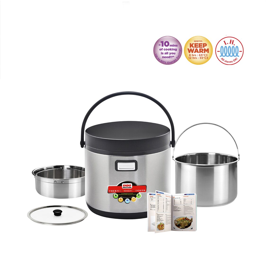 Endo Thermal Magic Cooker 5L (E - TMC5 - N) - Metro Singapore Departmental Store - Celebrating 69 Years in SG