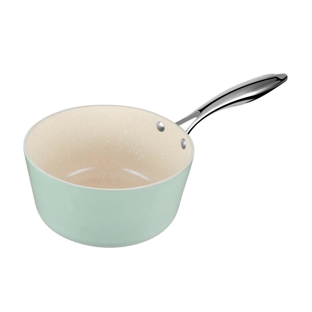 Endo Wagashi 20cm I.H. Saucepan - Green (E - WGS - 20SA - GREEN) - Metro Singapore Departmental Store - Celebrating 69 Years in SG