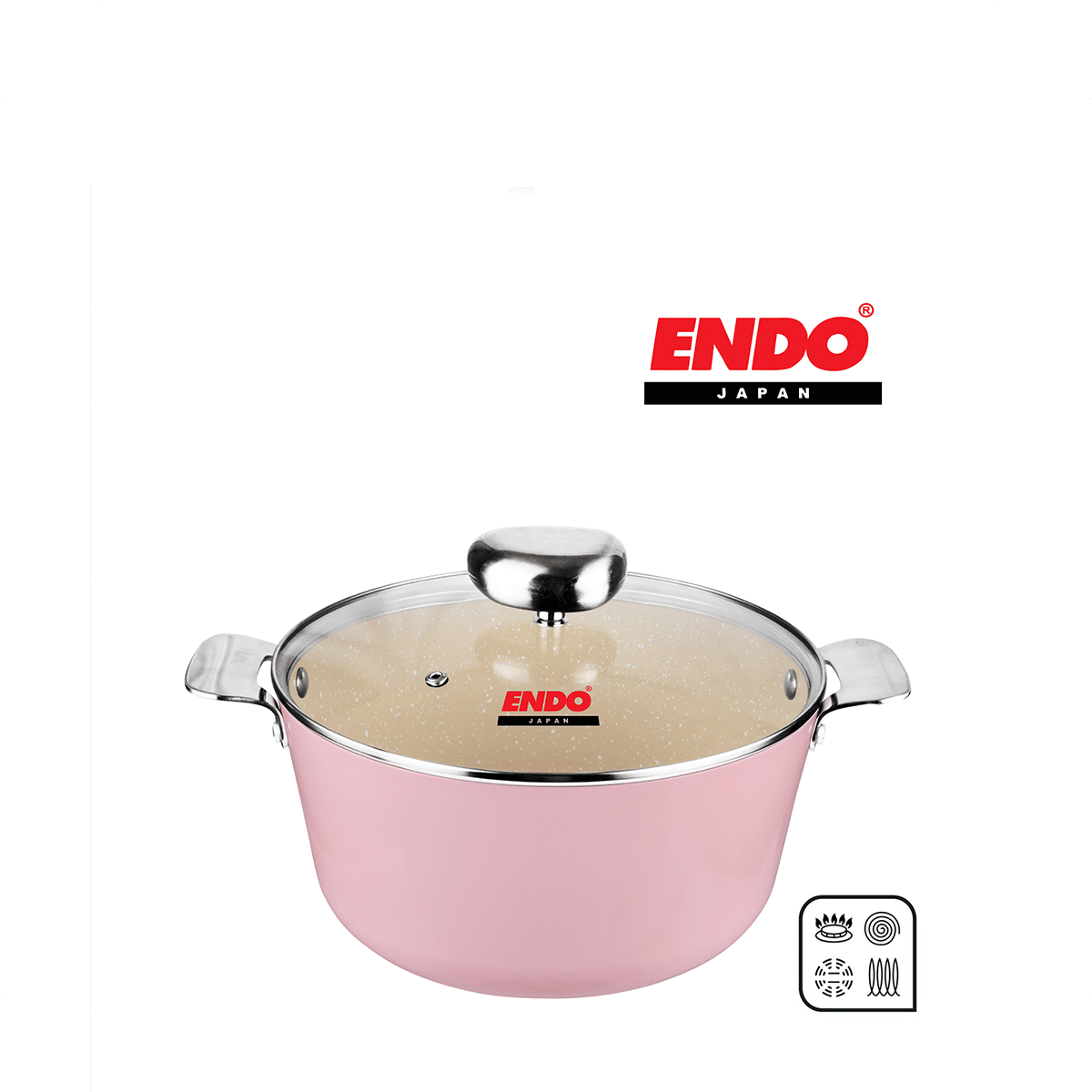 Endo Wagashi 24cm I.h. Stock Pot - Metro Singapore Departmental Store - Celebrating 69 Years in SG