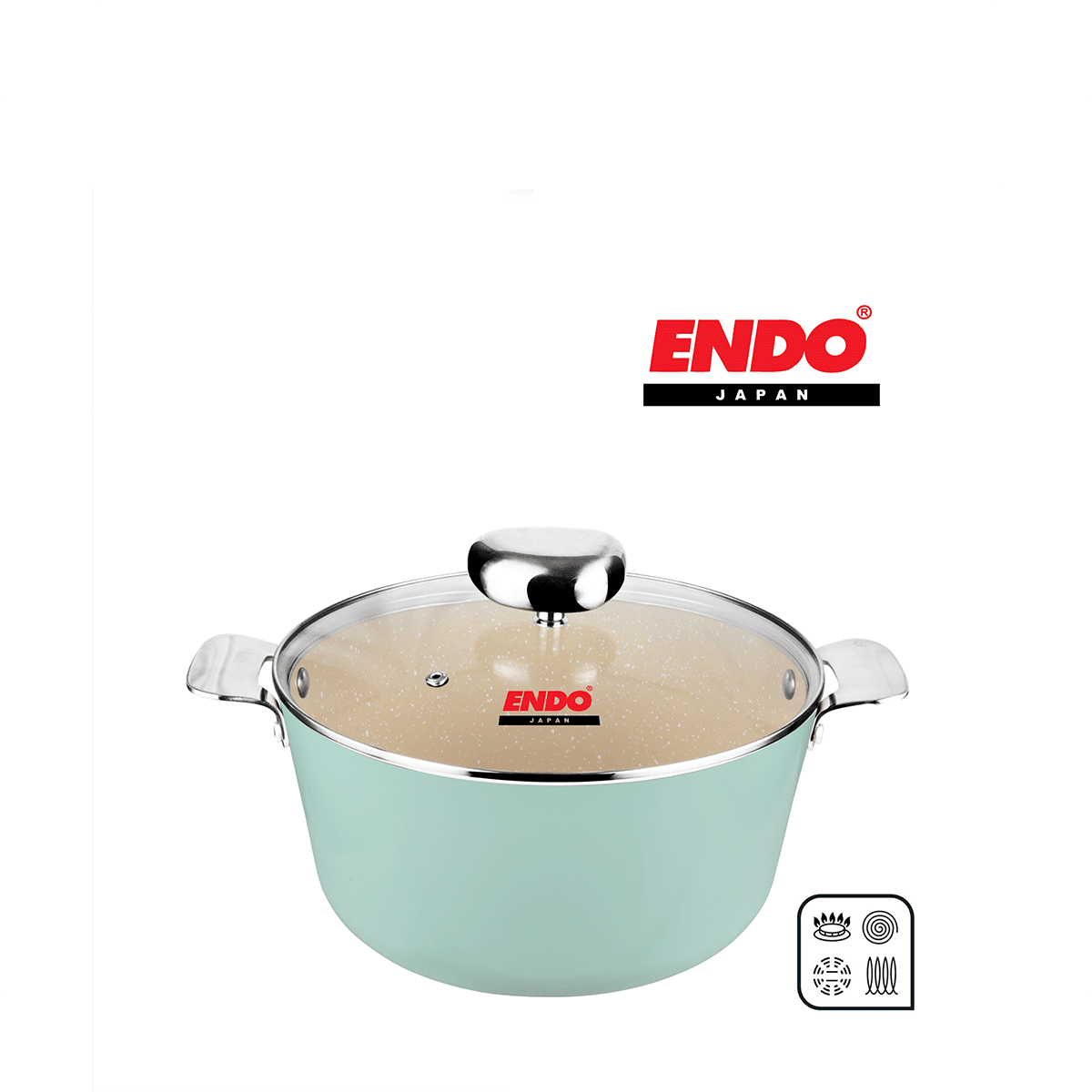 Endo Wagashi 24cm I.h. Stock Pot - Metro Singapore Departmental Store - Celebrating 69 Years in SG