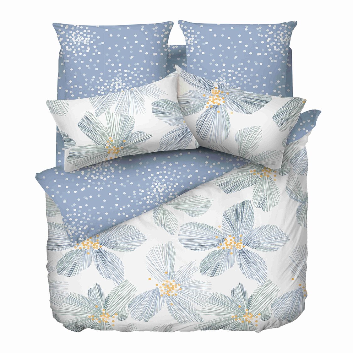 Esprit Home 100% Cotton Luster Sateen Bed Set – White Mallow - Metro Singapore Departmental Store - Celebrating 69 Years in SG