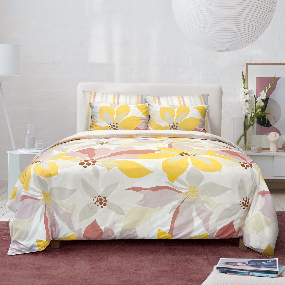 Esprit Home 100% Cotton Luster Sateen Fitted Sheet – Bella - Metro Singapore Departmental Store - Celebrating 69 Years in SG
