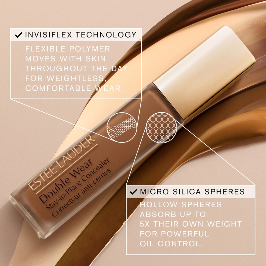 Estee Lauder Double Wear Stay - in - Place 24 - Hour Concealer - Metro Singapore Departmental Store - Celebrating 69 Years in SG
