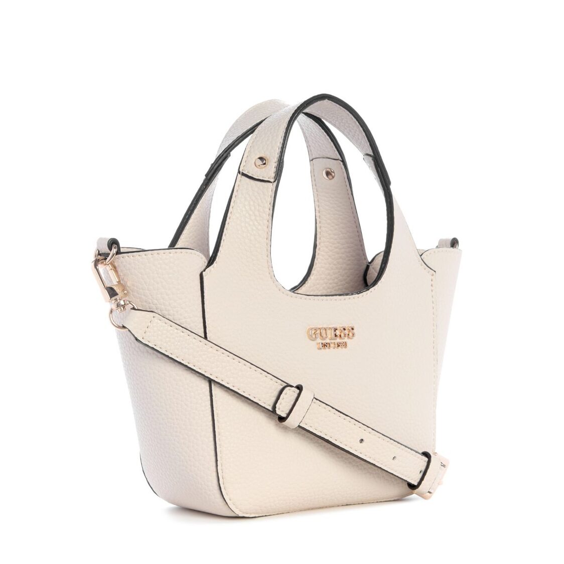 Guess Calista Mini Tote - Bone