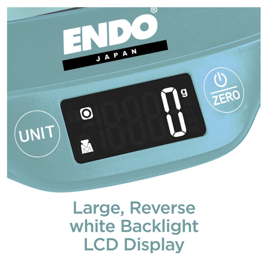 Endo High-Precision Digital Kitchen Scale - 5kg (E-DKS2160)